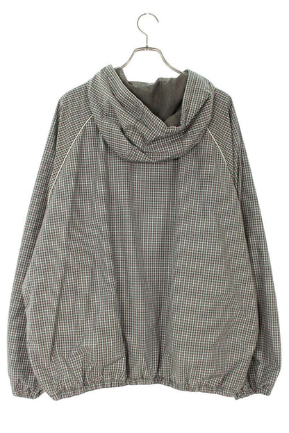 Miu Miu 25AW Checked Technical Jacket Green/White Size 48