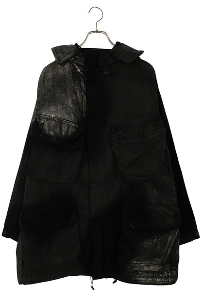 Yohji Yamamoto Denim Foil Print Coated Blouson Multi Size 1