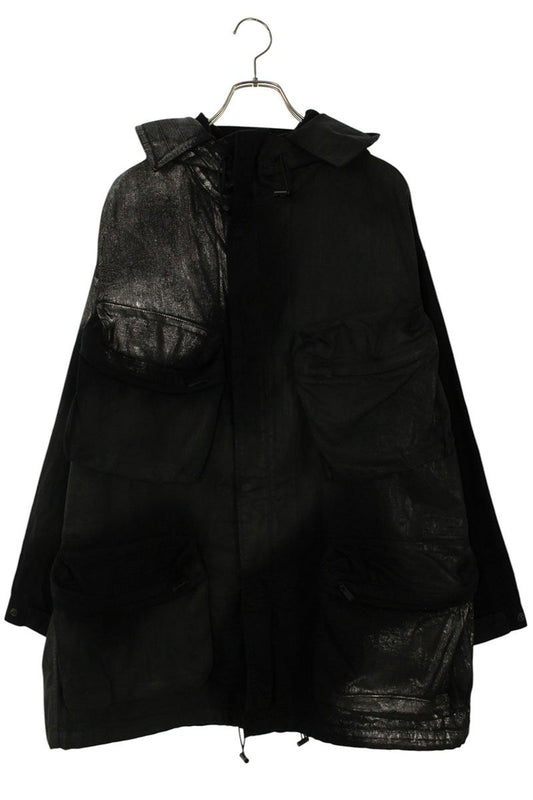 Yohji Yamamoto Denim Foil Print Coated Blouson Multi Size 1
