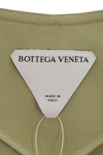 Bottega Veneta Double Cotton Canvas Khaki Jacket Size 36