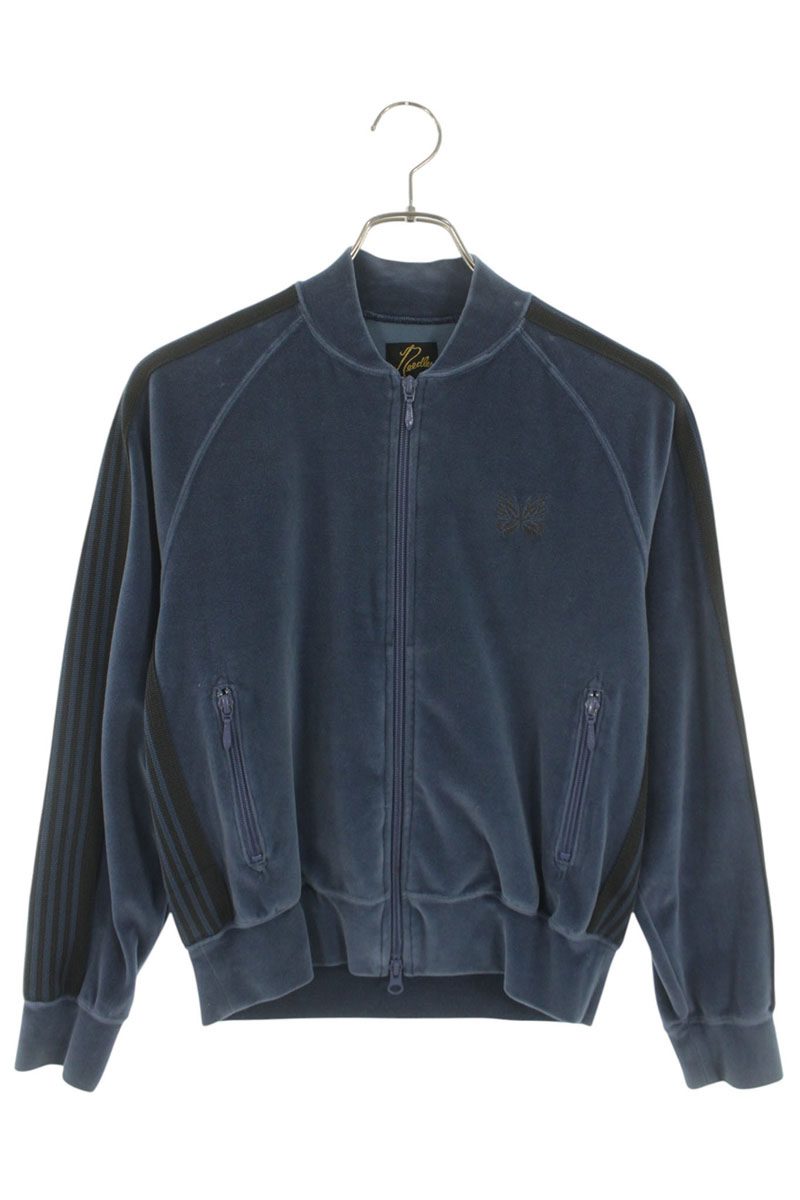Needles Blue Sideline Velour Track Blouson Size 1