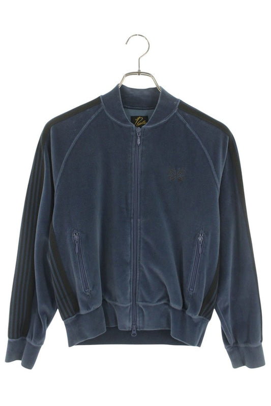Needles Blue Sideline Velour Track Blouson Size 1