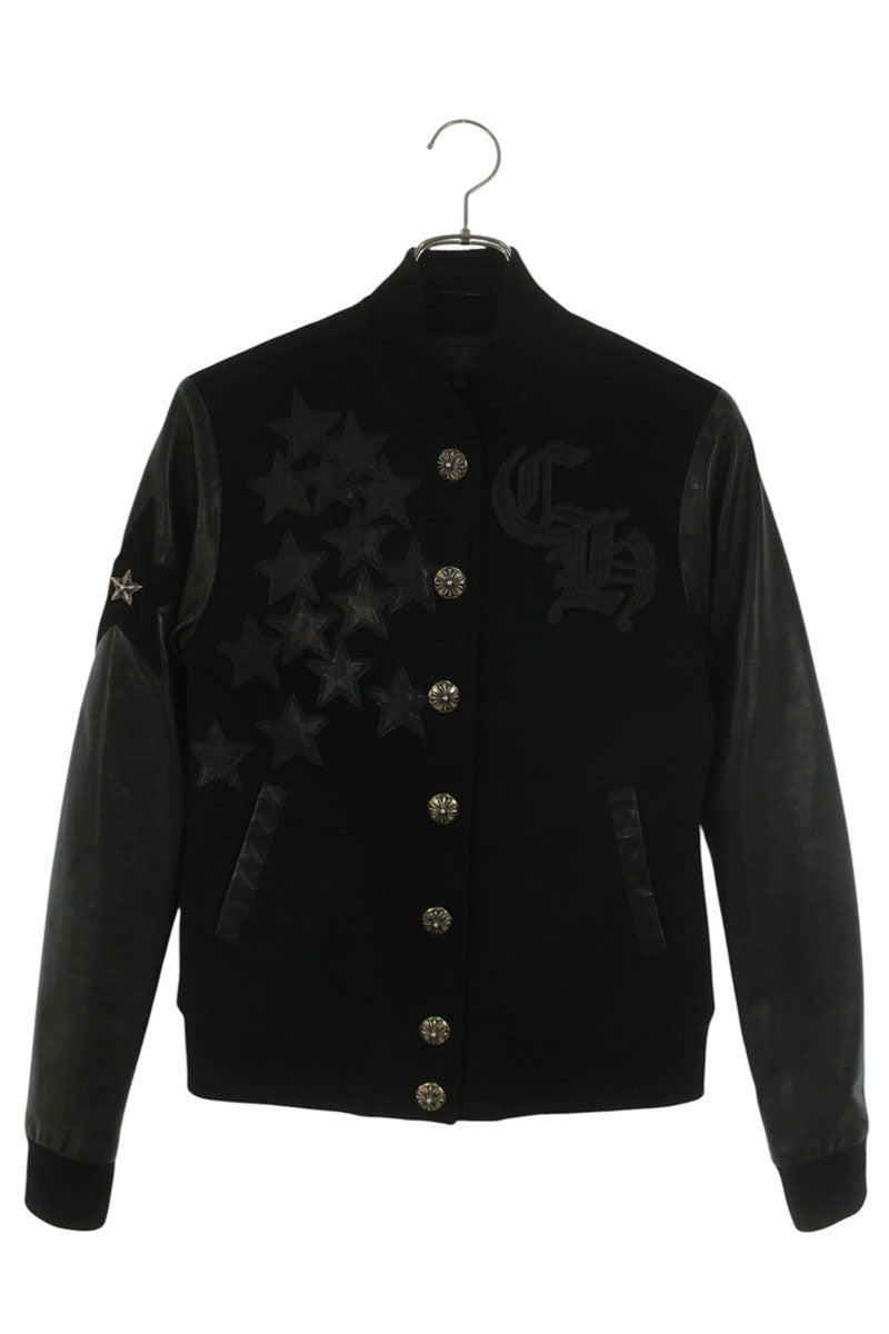 Chrome Hearts Letterman Star Patch Sleeve Jacket Size M
