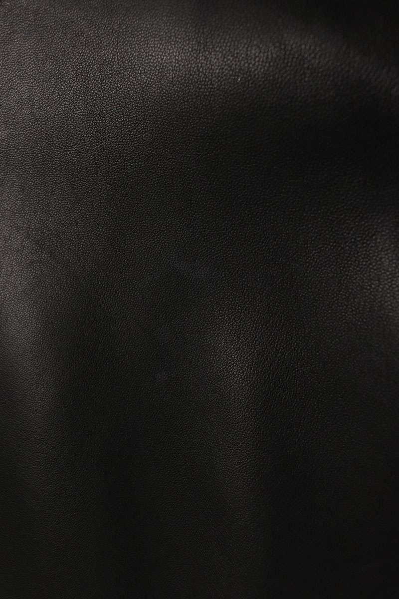 Vintage Cinquanta Lamb Leather Jacket Black Size 36