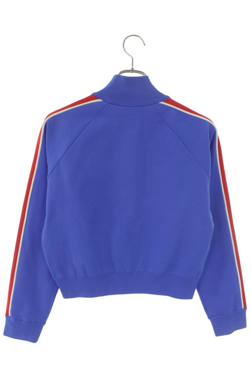 Miu Miu 26SS Blue Technical Yarn Zip Blouson Size 38
