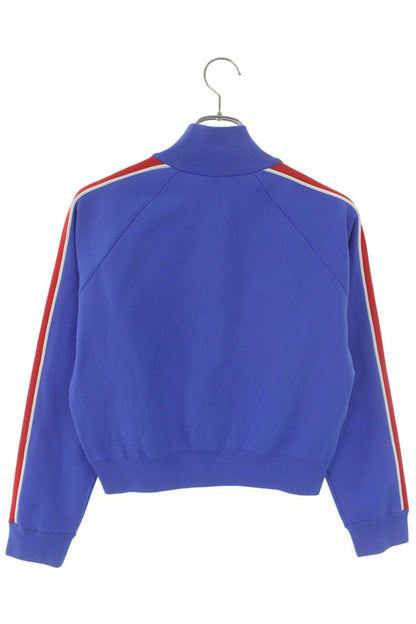 Miu Miu 26SS Blue Technical Yarn Zip Blouson Size 38