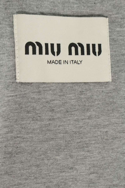 Miu Miu 26SS Washed Twill Blouson Beige Green Size 42