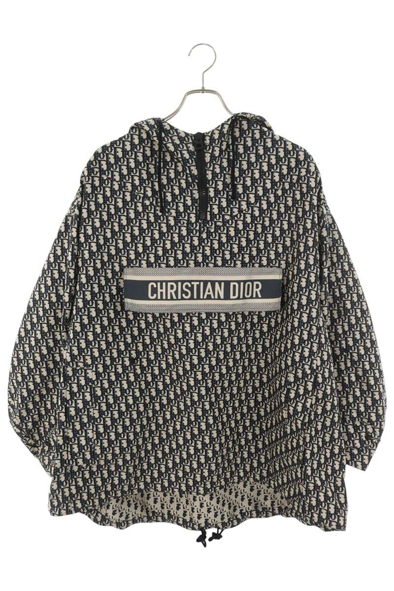Dior Oblique Print Technical Anorak Jacket Size XS