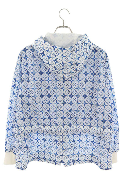 Louis Vuitton Monogram Flower Tile Hooded Blouson Size 38