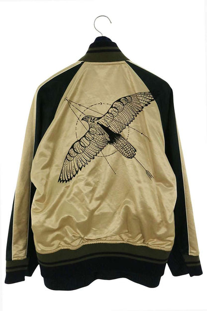 Sacai 19SS Dr. Woo Docking Sukajan Jacket Beige Size 2