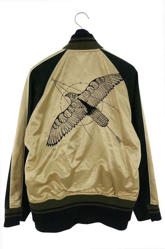 Sacai 19SS Dr. Woo Docking Sukajan Jacket Beige Size 2