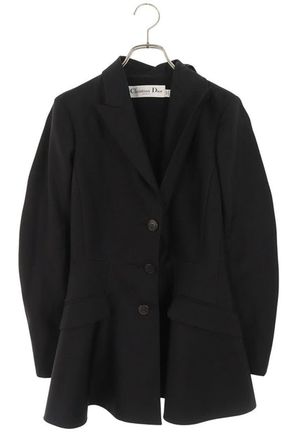 Christian Dior Back Bow-Tie Jacket Black Size 36