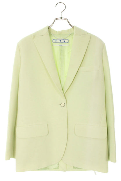 Off-White Tomboy Tailored Blazer Light Viscose Wool Size 38