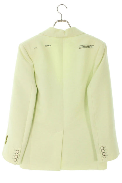 Off-White Tomboy Tailored Blazer Light Viscose Wool Size 38