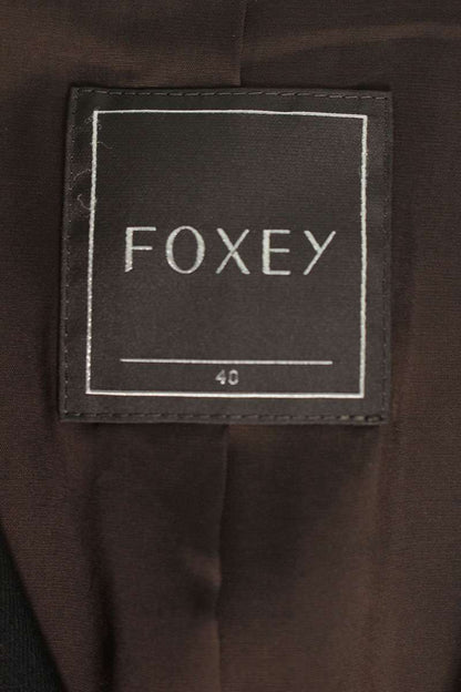 Vintage Majestic Black Wool Blend Jacket Size 40