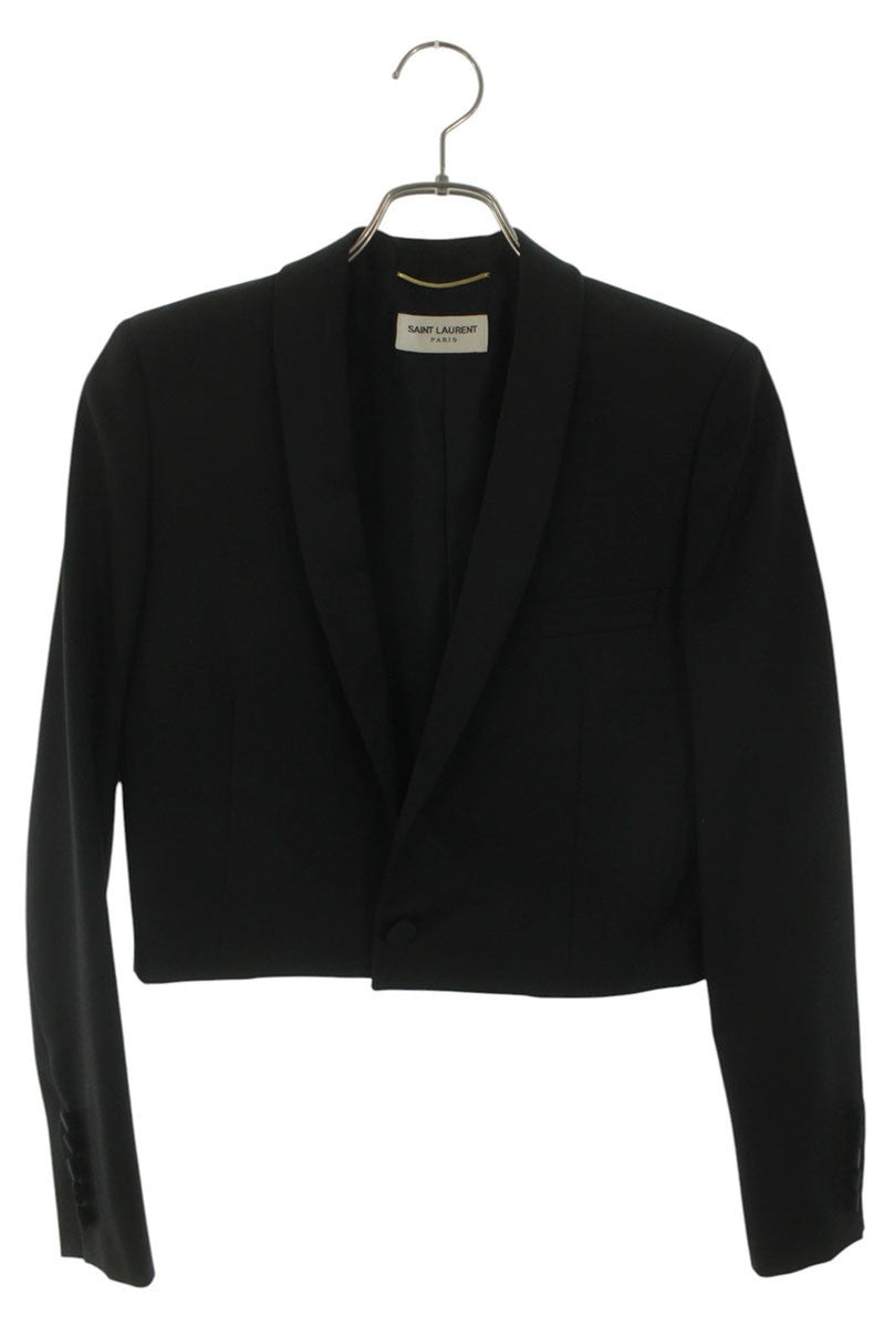Saint Laurent Paris Smoking Spencer 13SS Black Size 34