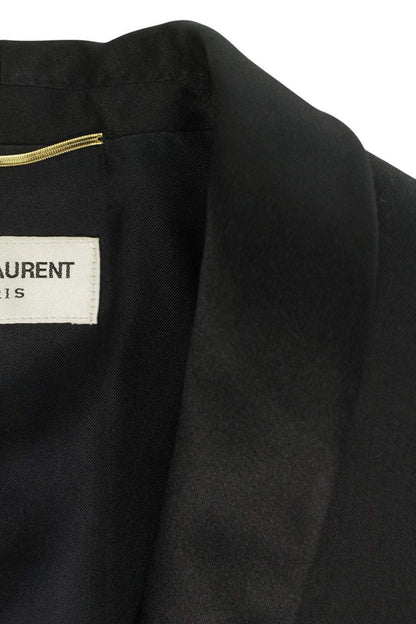 Saint Laurent Paris Smoking Spencer 13SS Black Size 34