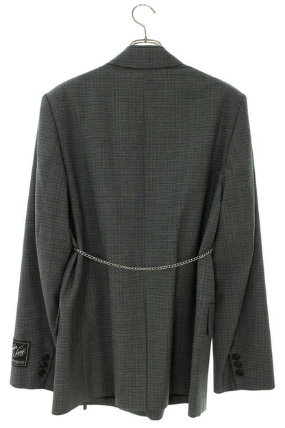 Alexander Wang Chain 3-Button Blazer Grey Size S