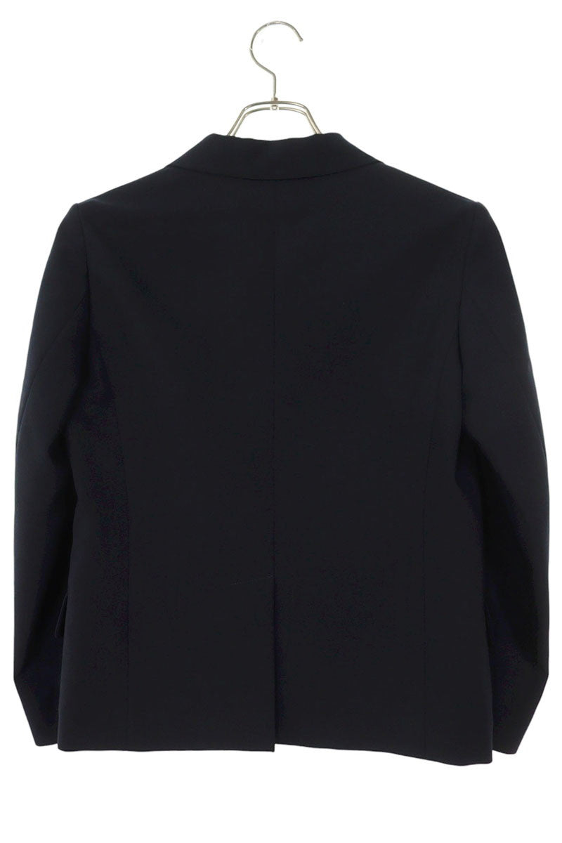 Marni 24AW Tropical Wool Jacket Navy Size 38