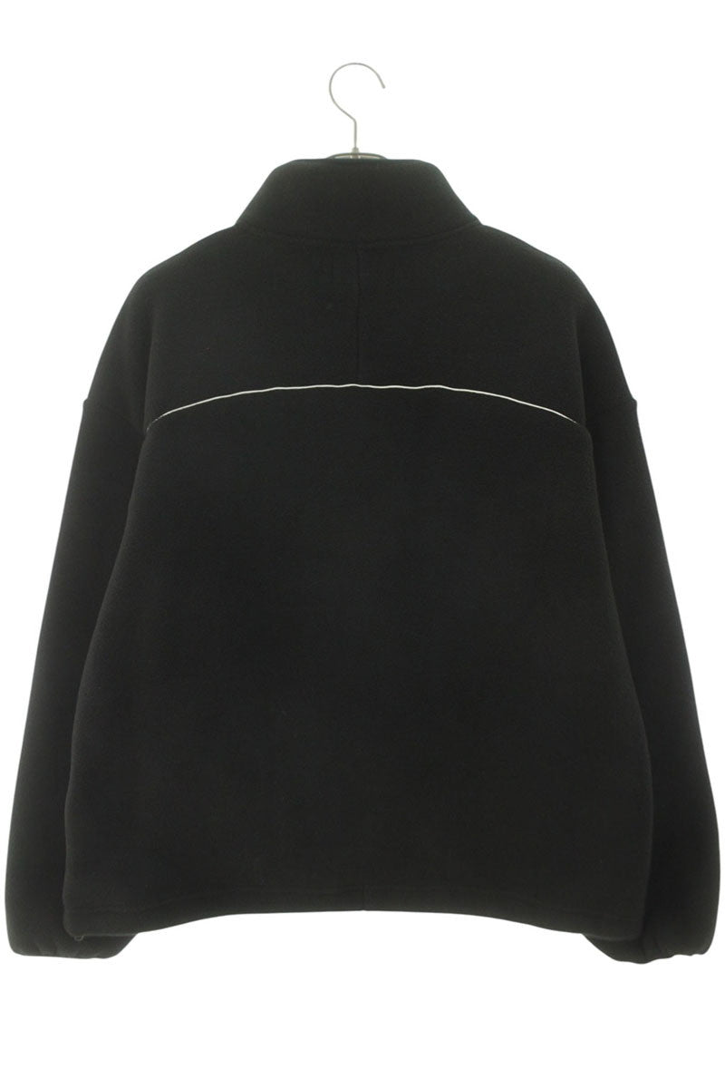Japanese Brand Logo Embroidered Fleece Jacket Size FREE