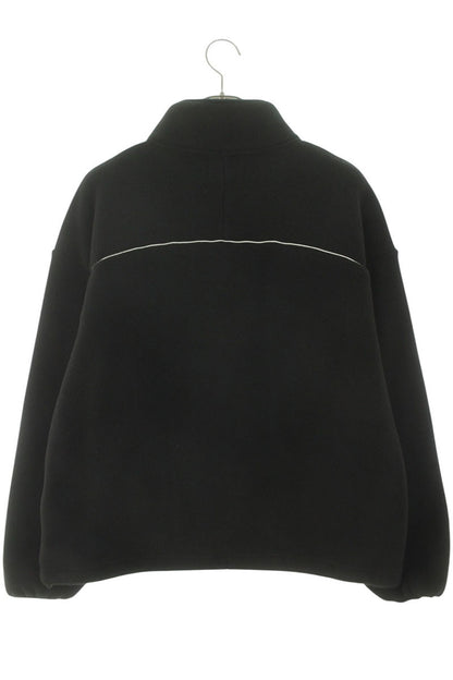 Japanese Brand Logo Embroidered Fleece Jacket Size FREE