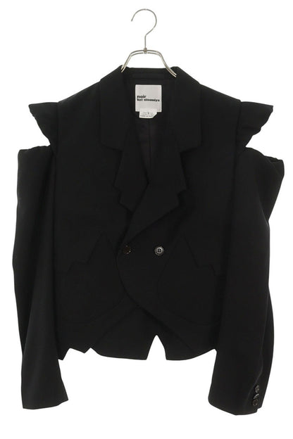 Noir Kei Ninomiya 25SS Shoulder Cutout Jacket Black Size L