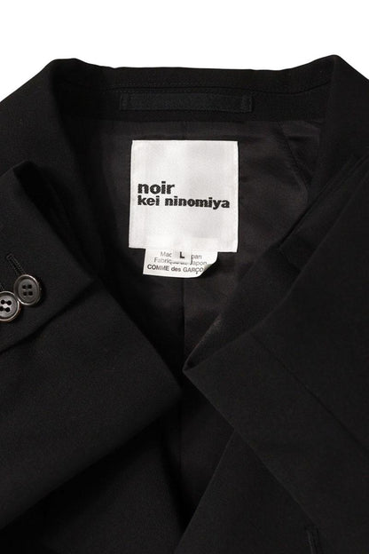 Noir Kei Ninomiya 25SS Shoulder Cutout Jacket Black Size L