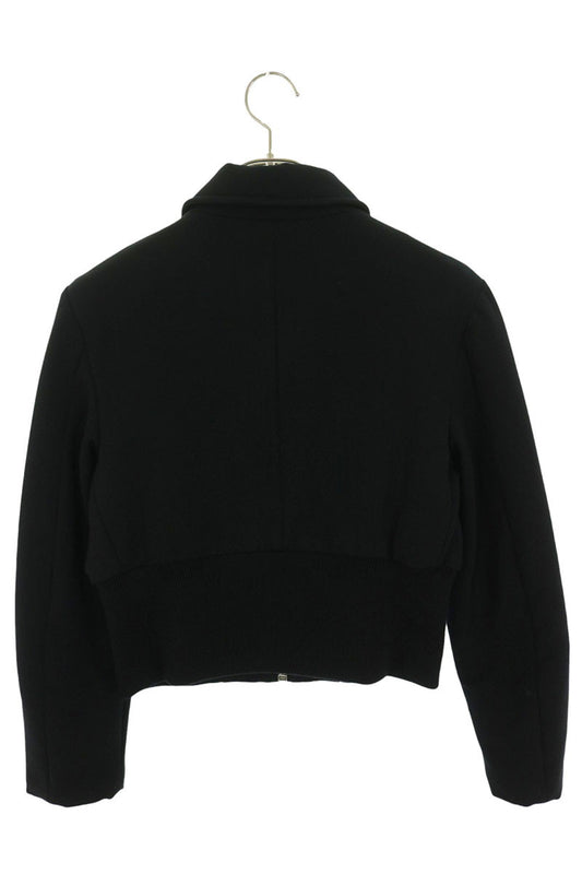 Prada Black Nylon Cropped Jacket Size 40