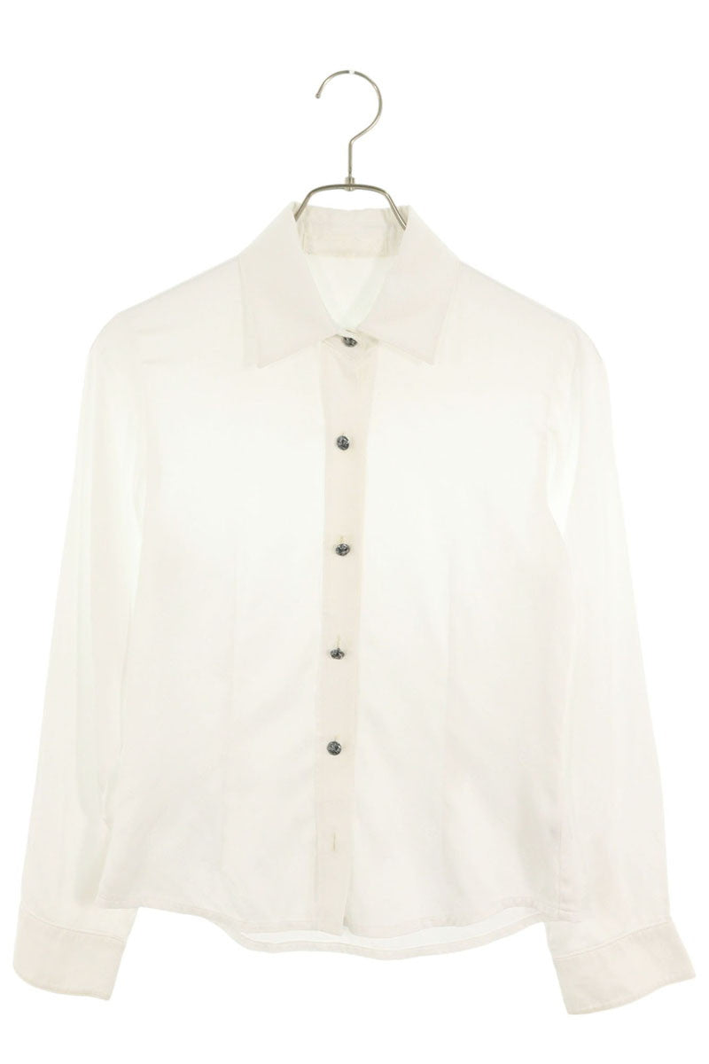 Chrome Hearts Cotton Cross Ball Button Shirt Size M