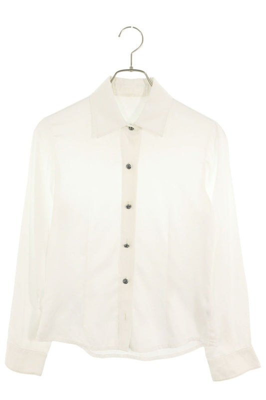 Chrome Hearts Cotton Cross Ball Button Shirt Size M