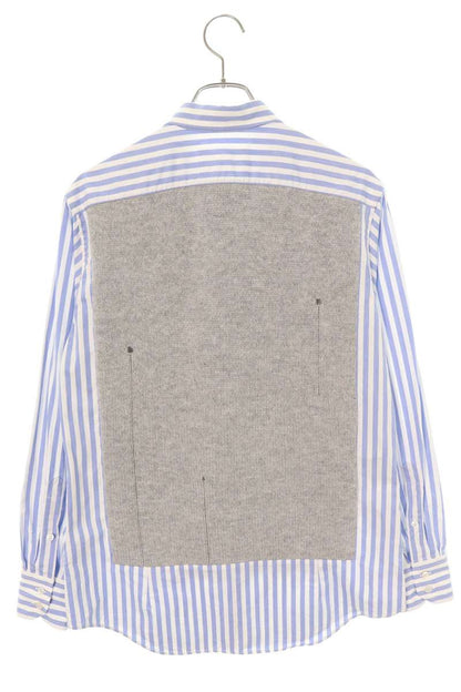 Maison Margiela 21AW Knit Docking Stripe Sweater Size 38