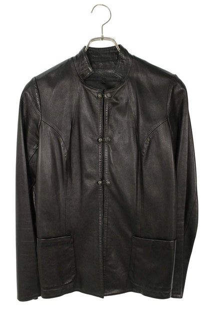 Chrome Hearts Cross Ball Button Long Shirt Black Size M