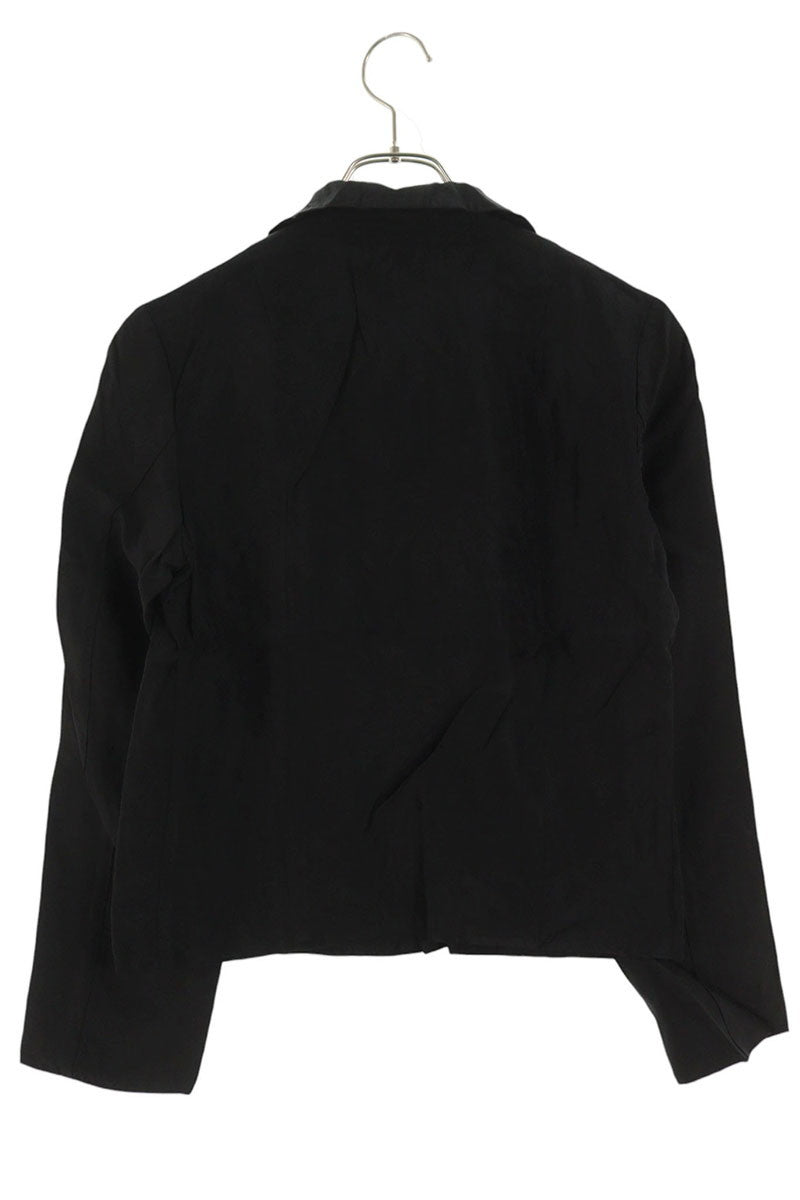 Comme des Garcons tricot AD1995 Jacquard Flower Shirt Black