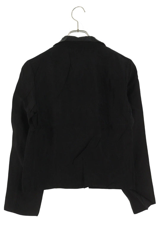 Comme des Garcons tricot AD1995 Jacquard Flower Shirt Black