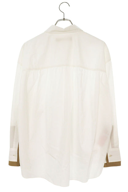 Marni 25SS Logo Embroidered Back Poplin Shirt Size 36