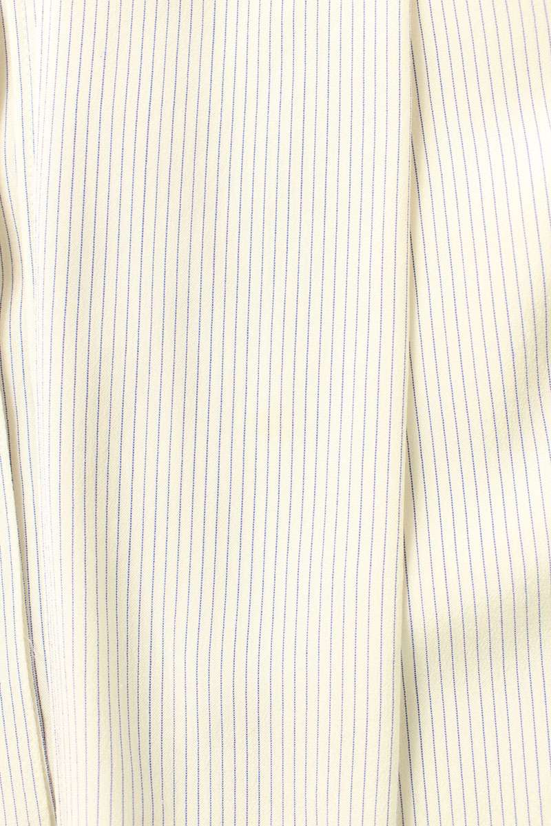 Celine Cotton Stripe Lavalliere Shirt Size 36