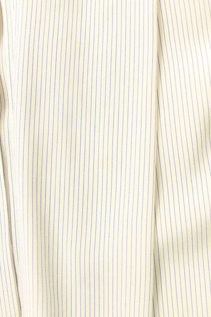 Celine Cotton Stripe Lavalliere Shirt Size 36