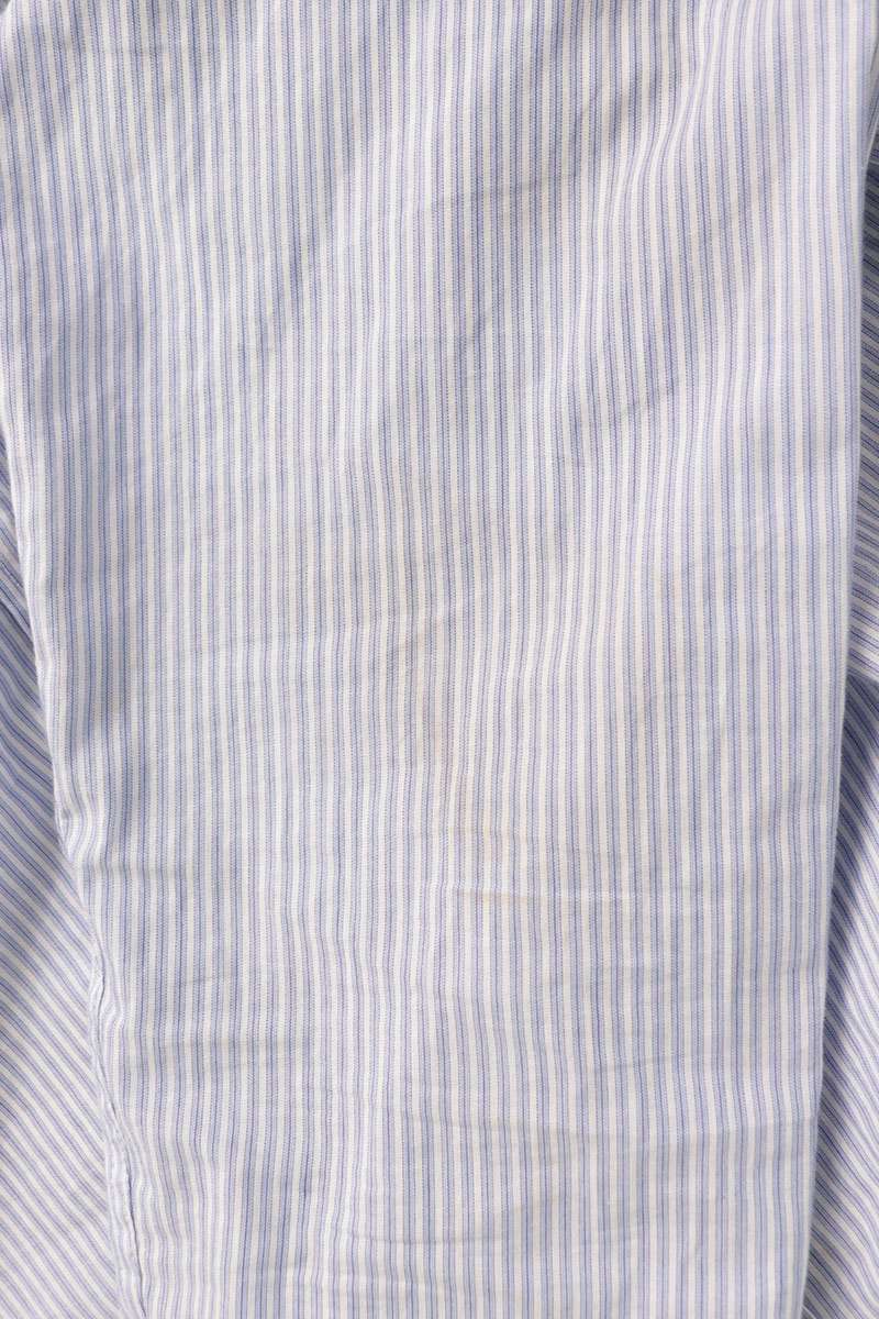 Celine Triomphe Embroidered Striped Sleeve Shirt Size 39