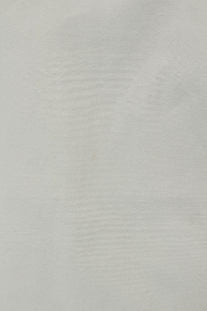 Miu Miu White Logo Poplin Long Sleeve Shirt Size 38