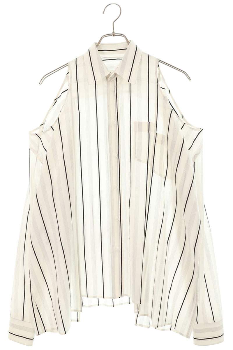 Maison Margiela 20SS Off-shoulder Sleeve Shirt Size 36