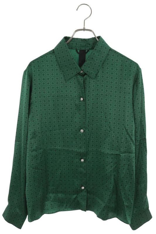 Chrome Hearts Y NOT CH CH Plus Silk Long Sleeve Shirt Size L