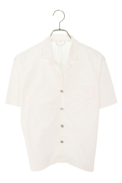 Chrome Hearts CH Embroidery White Silver T-Shirt Size XS