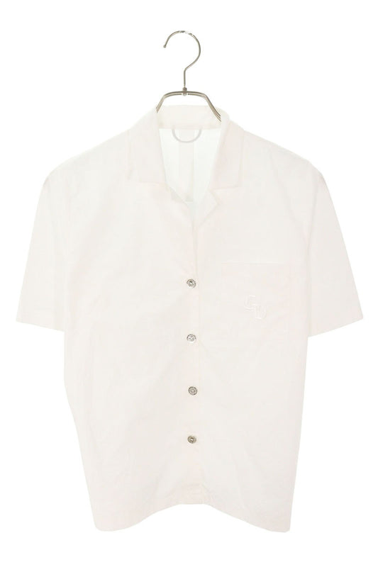 Chrome Hearts CH Embroidery White Silver T-Shirt Size XS