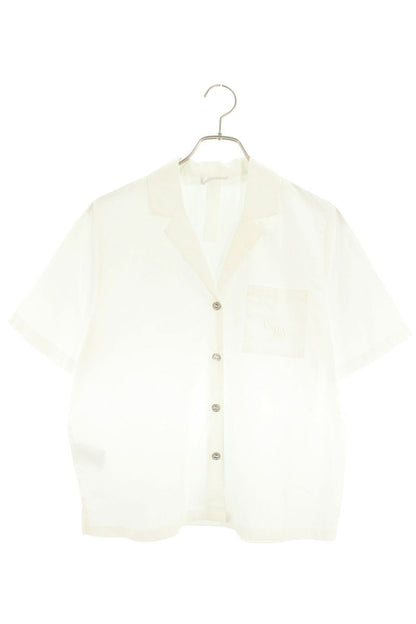 Chrome Hearts White CH Leather Patch T-Shirt Size S
