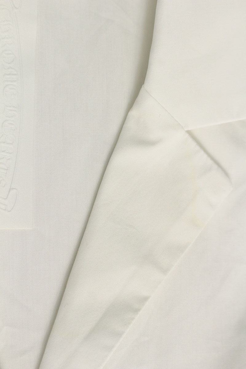 Chrome Hearts White CH Leather Patch T-Shirt Size S