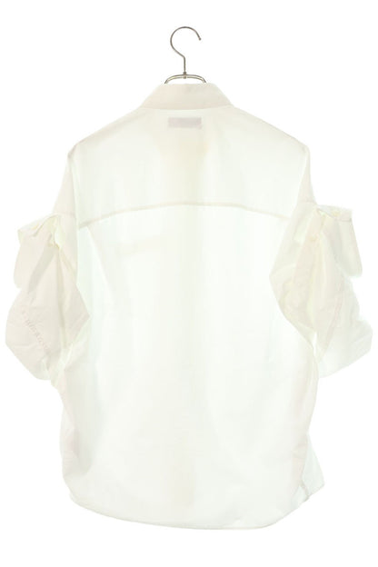 Balenciaga Logo Embroidered Sleeve Shirt Size 36