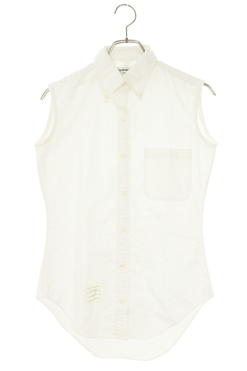 Thom Browne 12AW White BD Oxford Tank Top Size 0