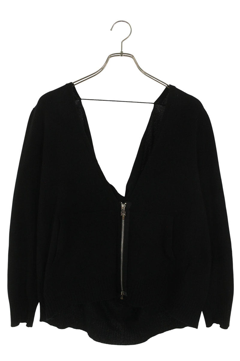 Chrome Hearts Dagger Zip Cashmere Knit Cardigan Size M