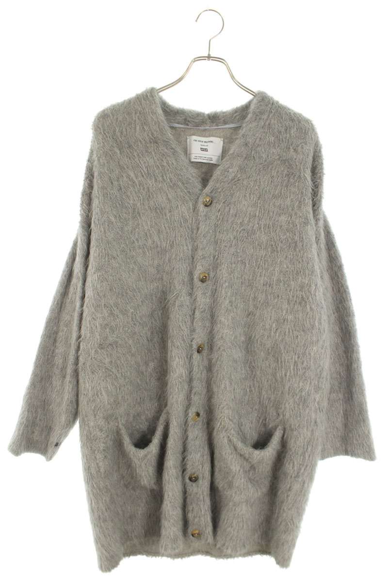 Vintage WISM Excl. Knit Cardigan by THE INOUE BROTHERS Gray