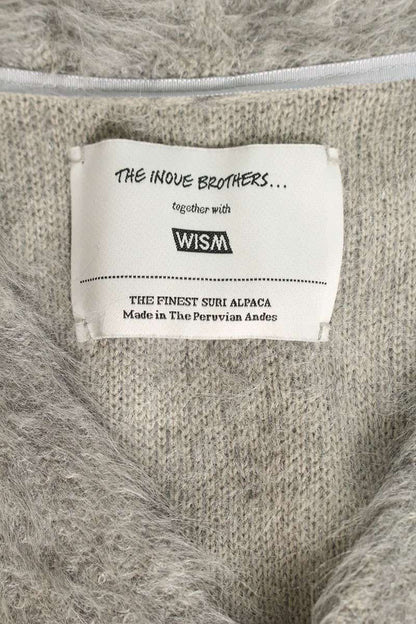 Vintage WISM Excl. Knit Cardigan by THE INOUE BROTHERS Gray